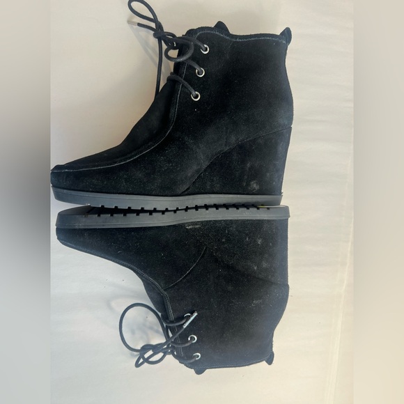 Womens Michael Michael Kors Tamara Lace Up Bootie Wedge size 8 - Picture 2 of 8